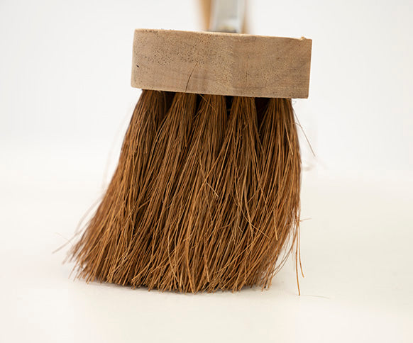 Everyday Wooden Platform Broom With Handle - Soft